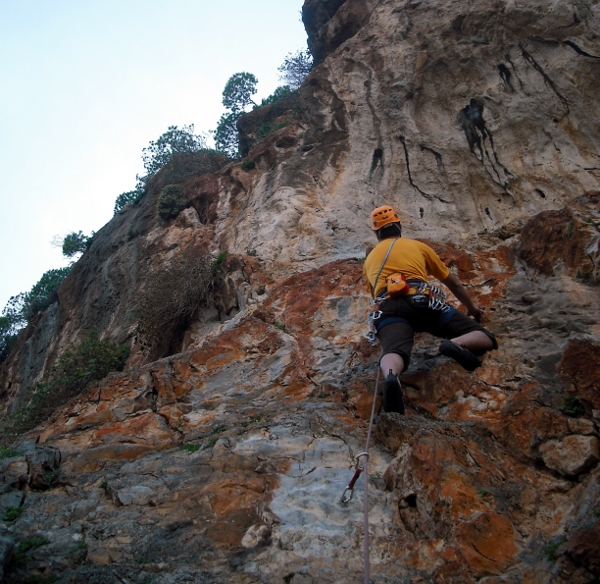 Rock climbing Crete Malia